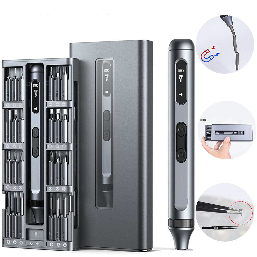 52-in-1 Mini Precision Magnetic Cordless Electric Screwdriver Set