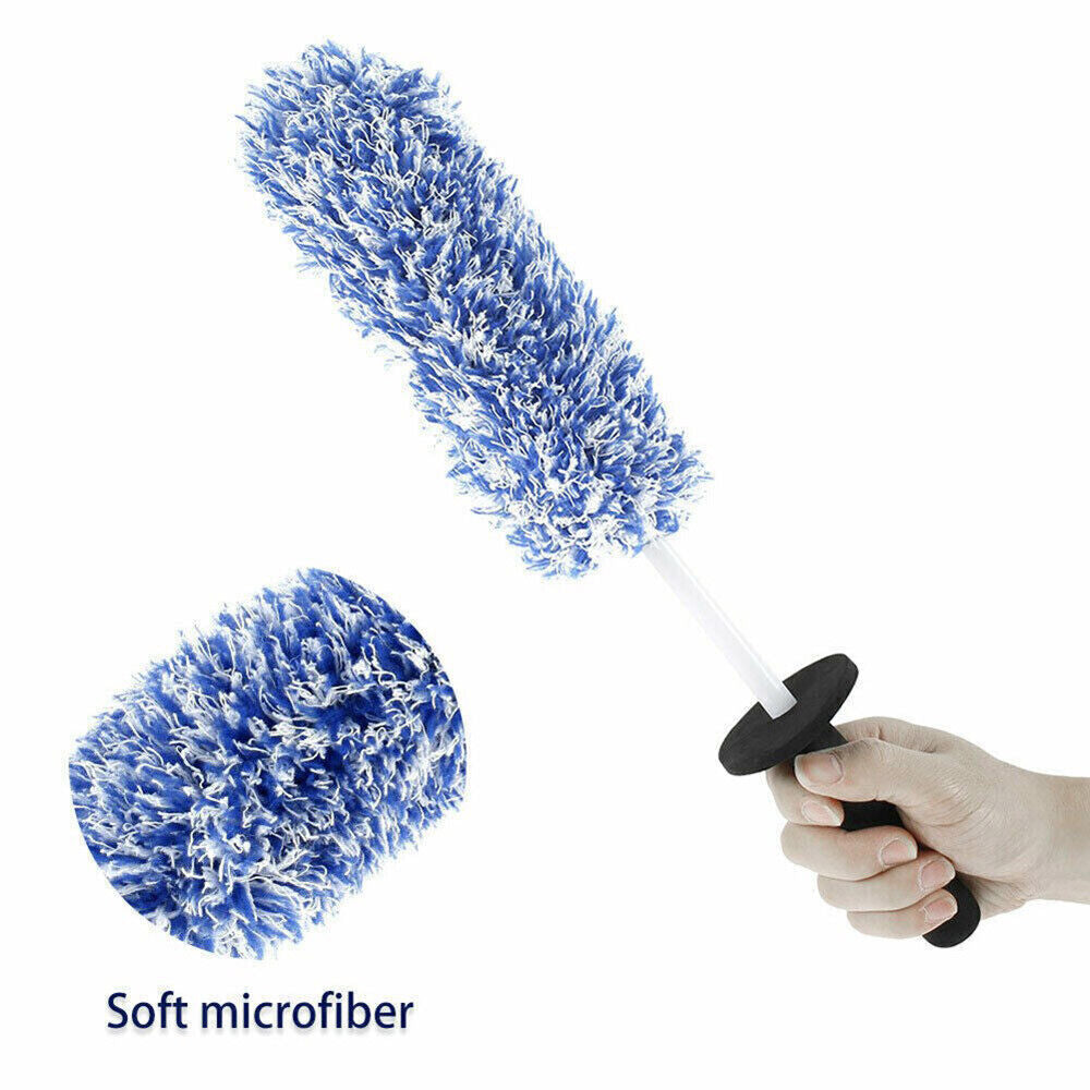 Soft Bristle Car Wheel and Tire Cleaning Brush - Made from Microfiber