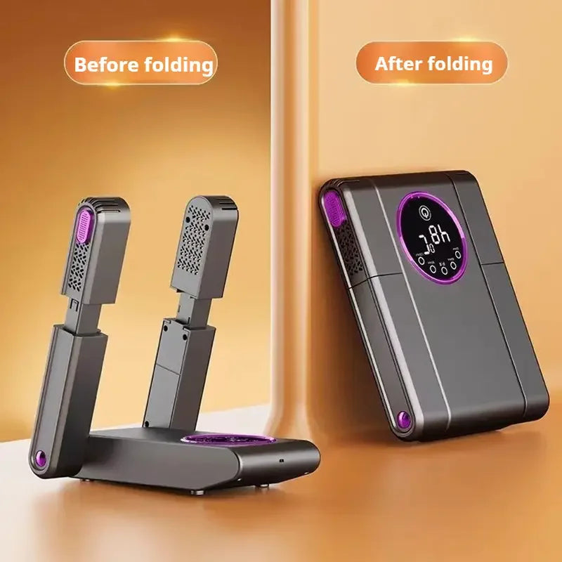 Electric Shoe Dryer - Fast Drying, Foldable, Versatile Use
