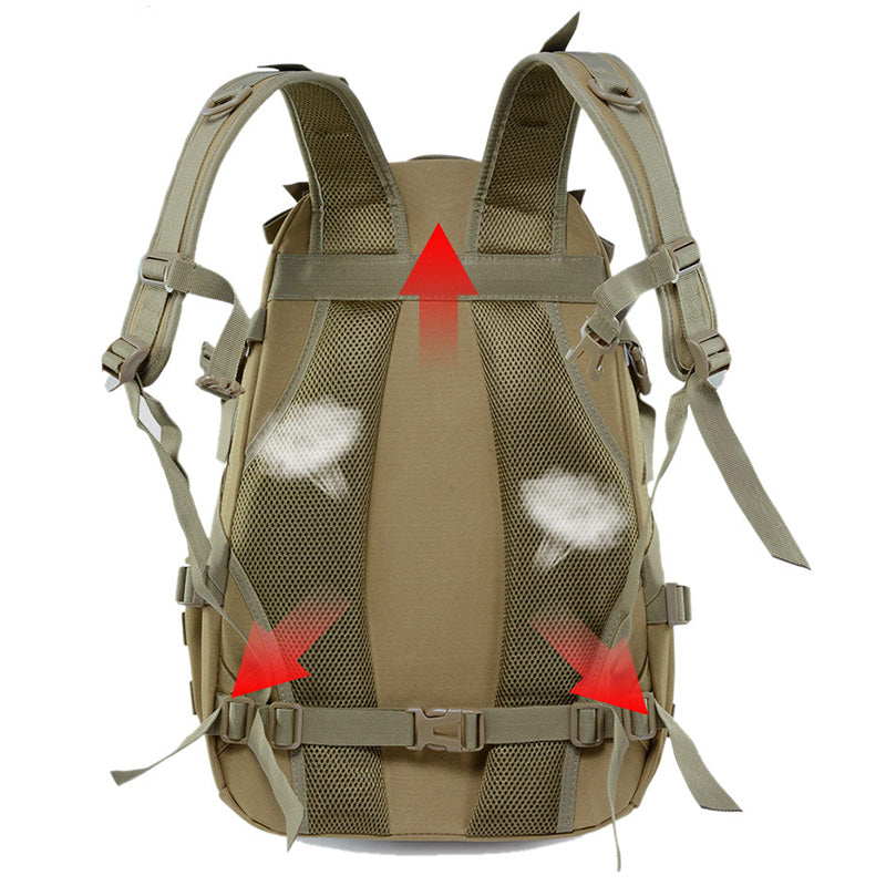 40L Tactical Molle Backpack - Waterproof Hiking & Camping Gear
