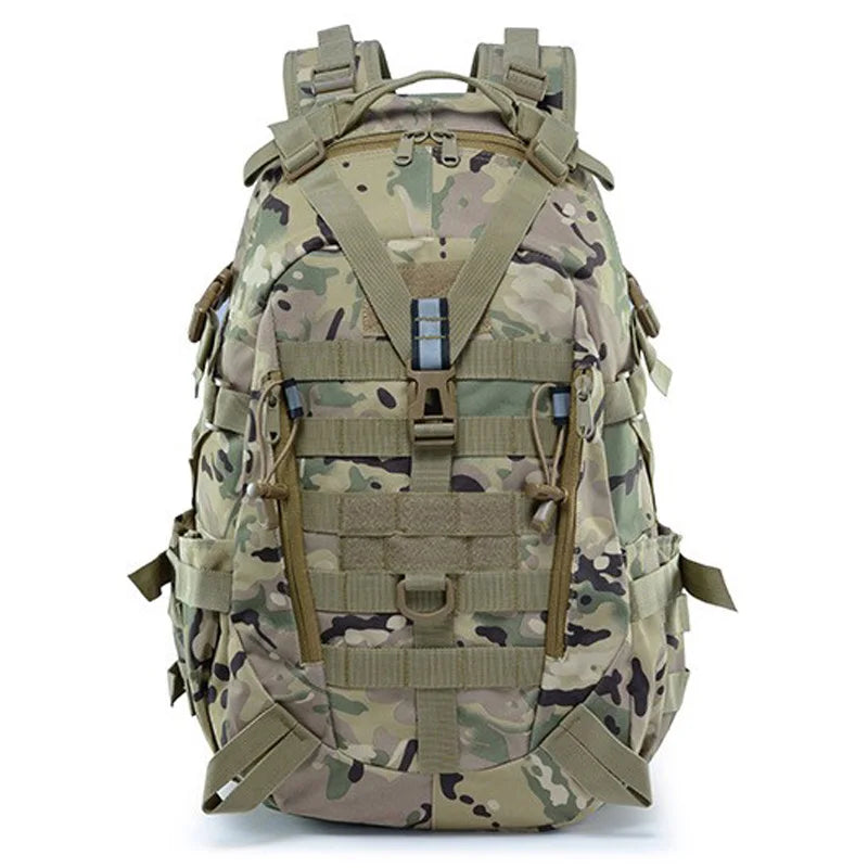 40L Tactical Molle Backpack - Waterproof Hiking & Camping Gear