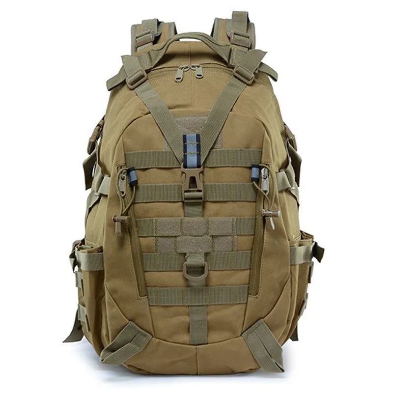 40L Tactical Molle Backpack - Waterproof Hiking & Camping Gear