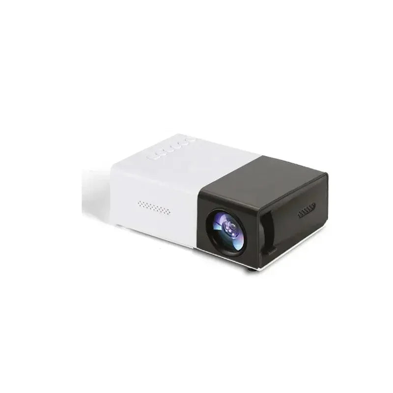 LED Home Theater Projector - Portable 600 Lumens Outdoor Use