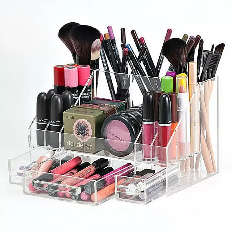 Acrylic Display Shelf - Customizable Multi-Grid Organizer