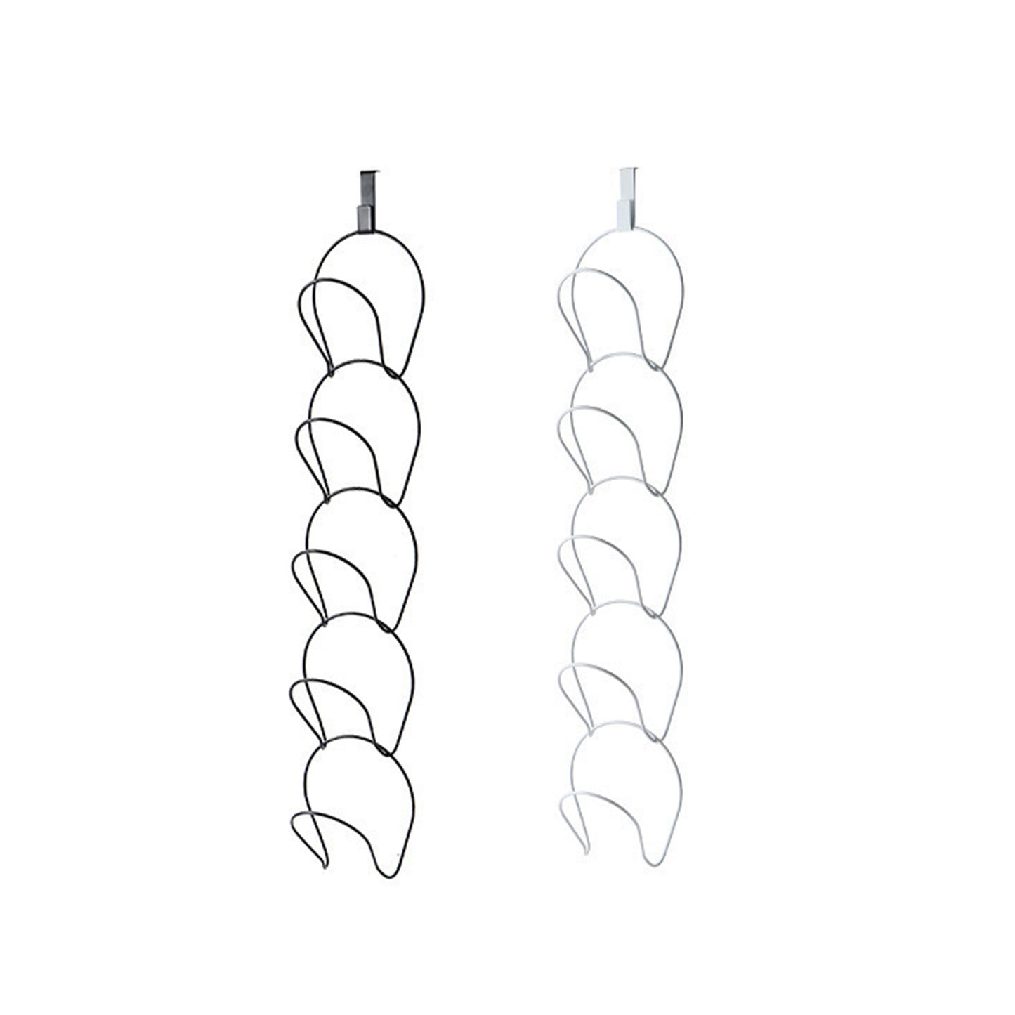 Space-Saving Wall-Mounted Clothes Hanger - No Punch Needed