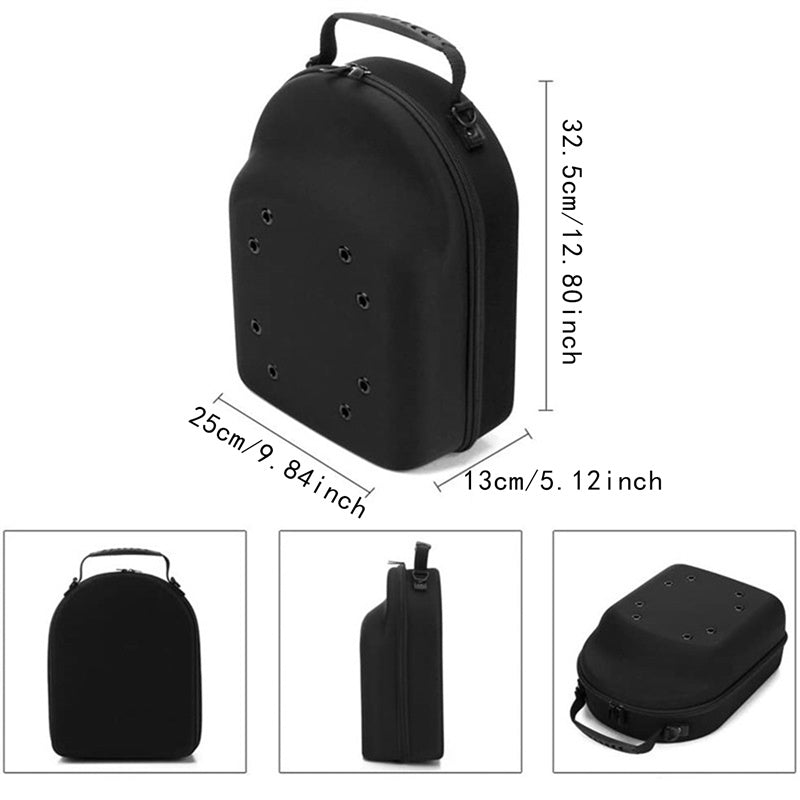 Baseball Hat Travel Case - Hard Shell Cap Carrier Bag