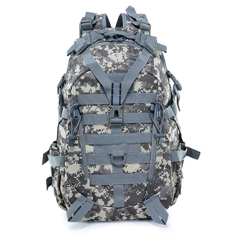 40L Tactical Molle Backpack - Waterproof Hiking & Camping Gear