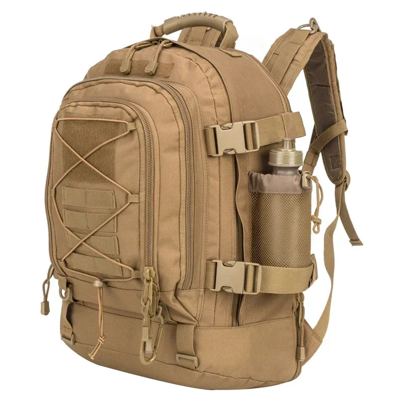 Military Tactical Backpack 65L Waterproof Hiking Rucksack