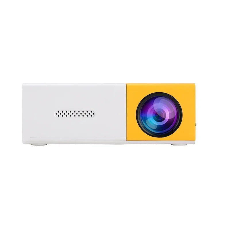 LED Home Theater Projector - Portable 600 Lumens Outdoor Use