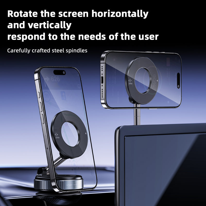 Magnetic Phone Holder - 360° Rotation & Strong Grip