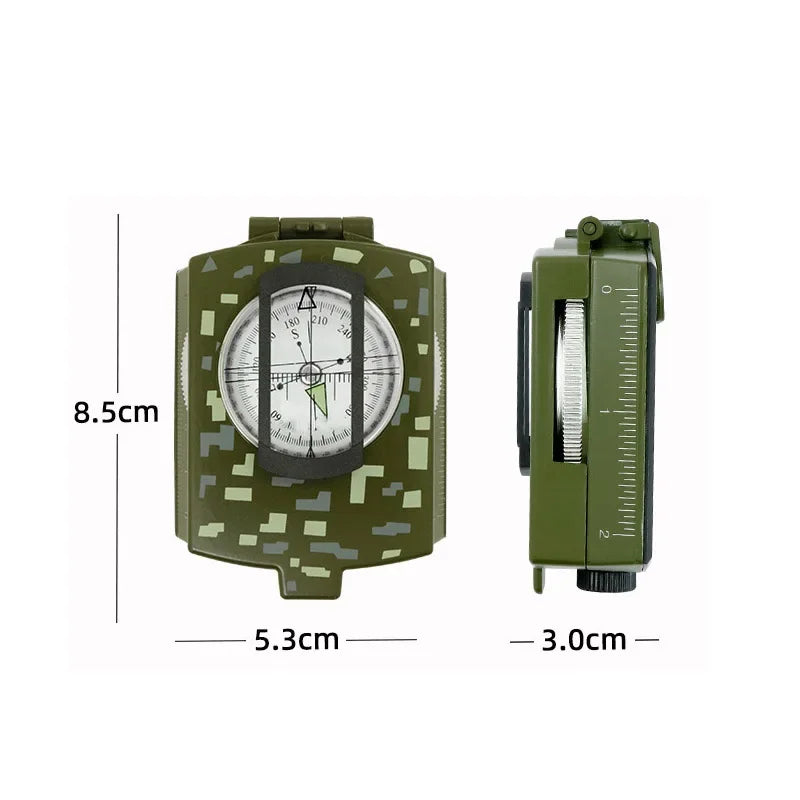 Tactical Survival Compass - High Precision & Luminous