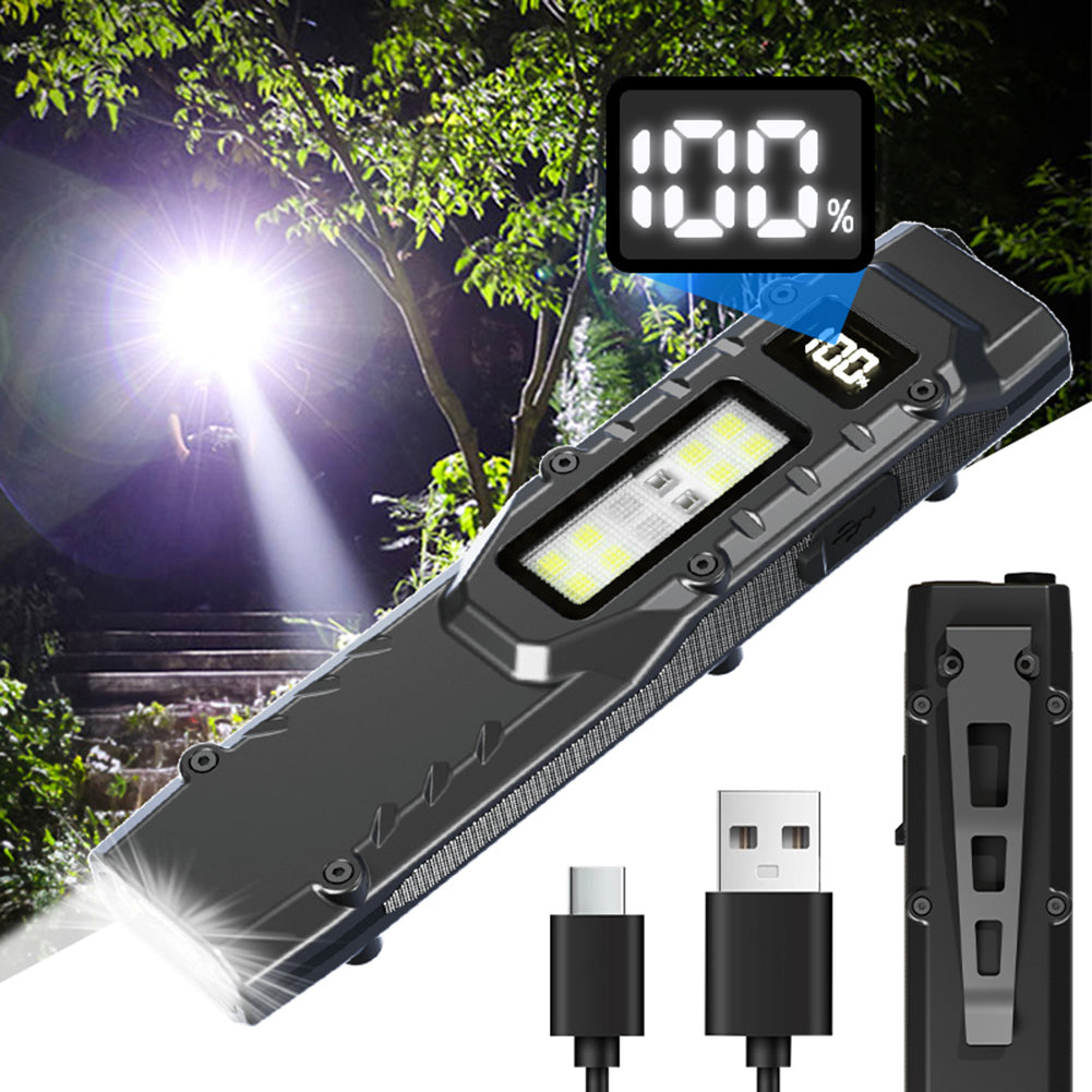 LED Ultra Slim Flashlight 1200LM - Portable & Waterproof