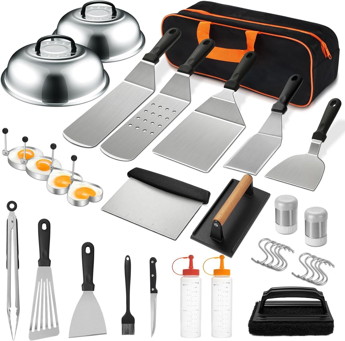 Griddle Accessories Kit 35-Piece - Ultimate BBQ Tool Set
