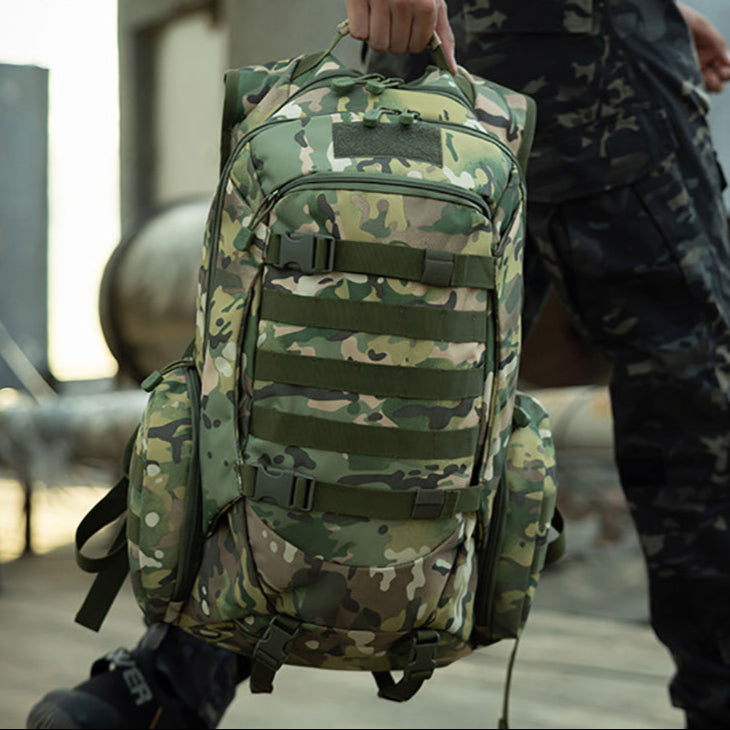 55L Tactical Backpack - High Capacity Camouflage Bag