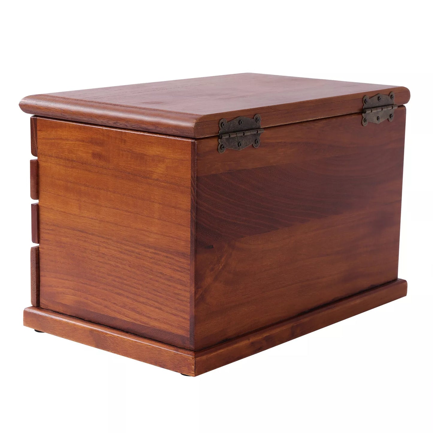 Wooden Jewelry Box Organizer - 4-Layer Storage with Drawer