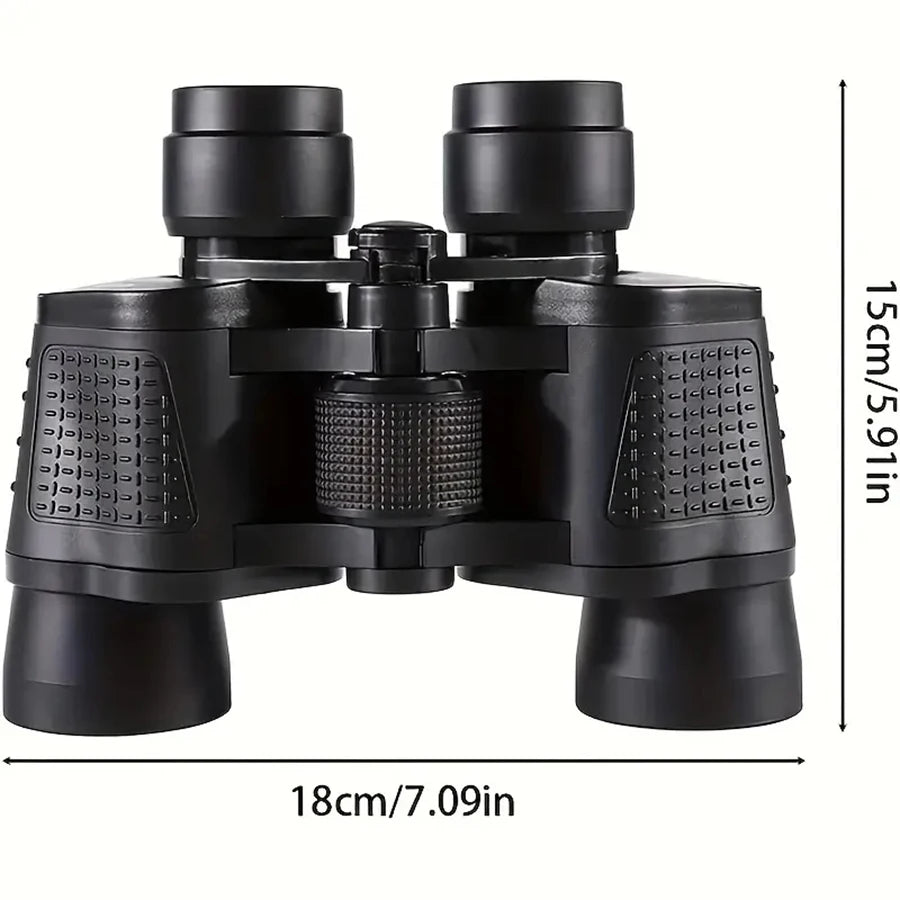 80X80 HD Binoculars: Pro Magnification for Hunting & Bird Watching