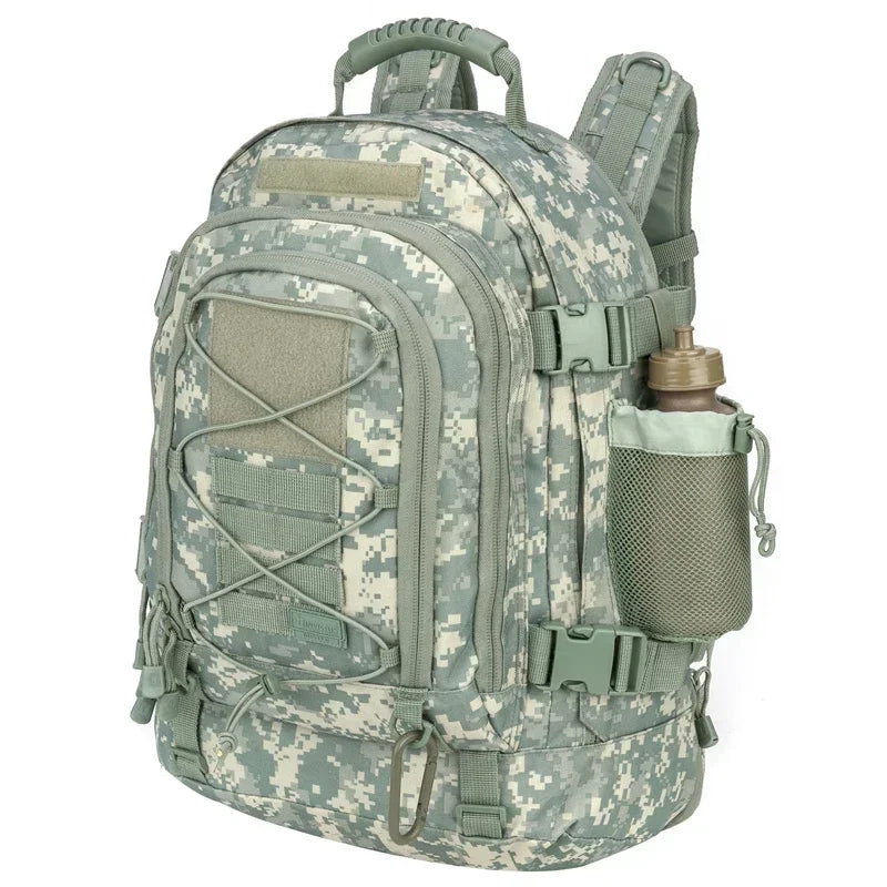Military Tactical Backpack 65L Waterproof Hiking Rucksack