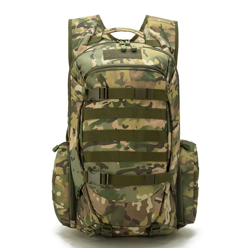 55L Tactical Backpack - High Capacity Camouflage Bag