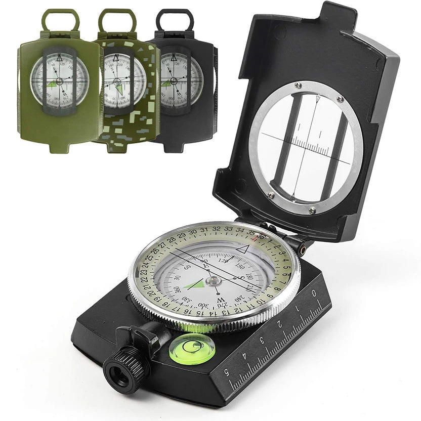 Tactical Survival Compass - High Precision & Luminous