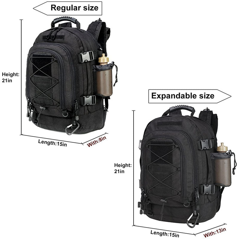 Military Tactical Backpack 65L Waterproof Hiking Rucksack