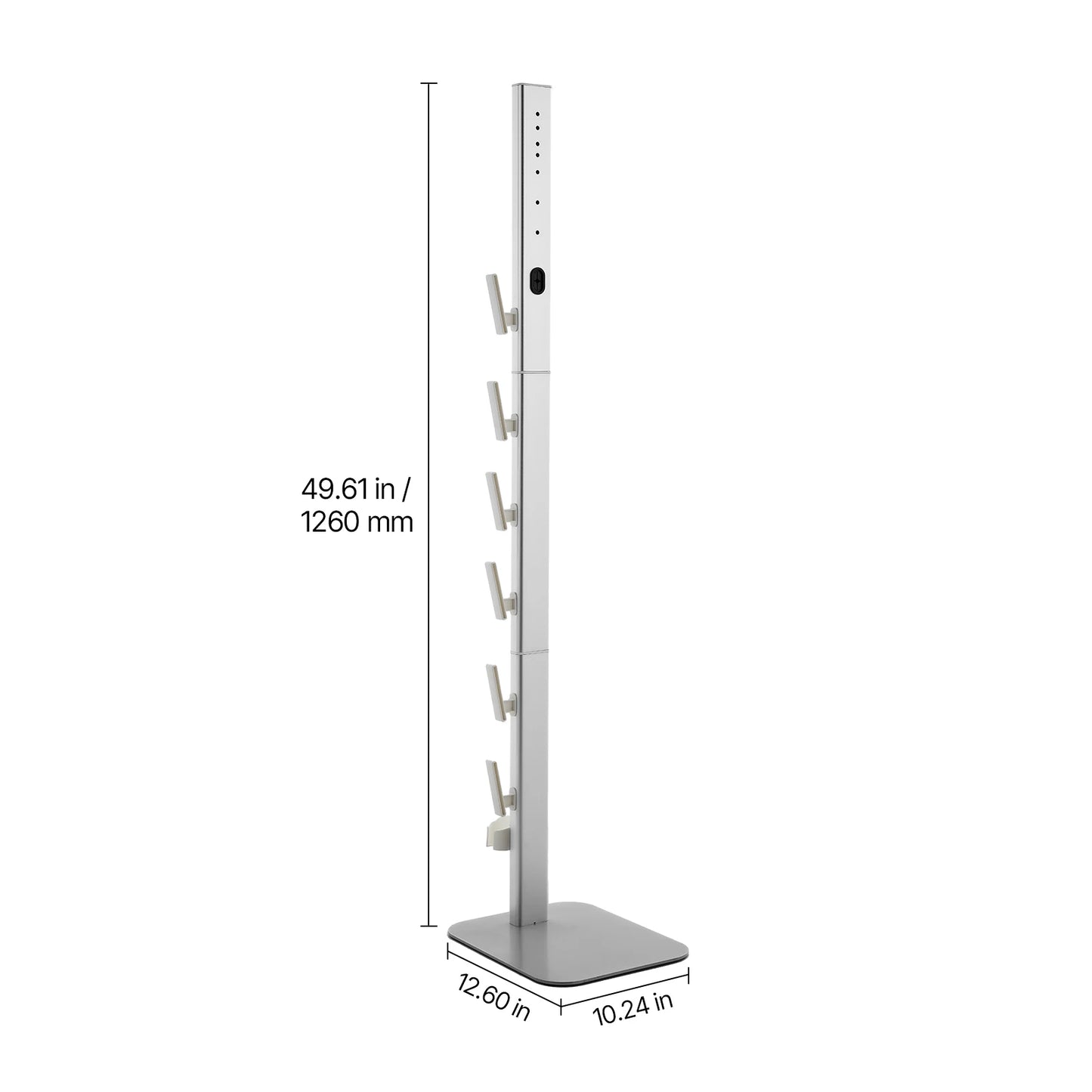 Dyson Vacuum Stand Holder - Stable, No-Drill, 4 Hooks