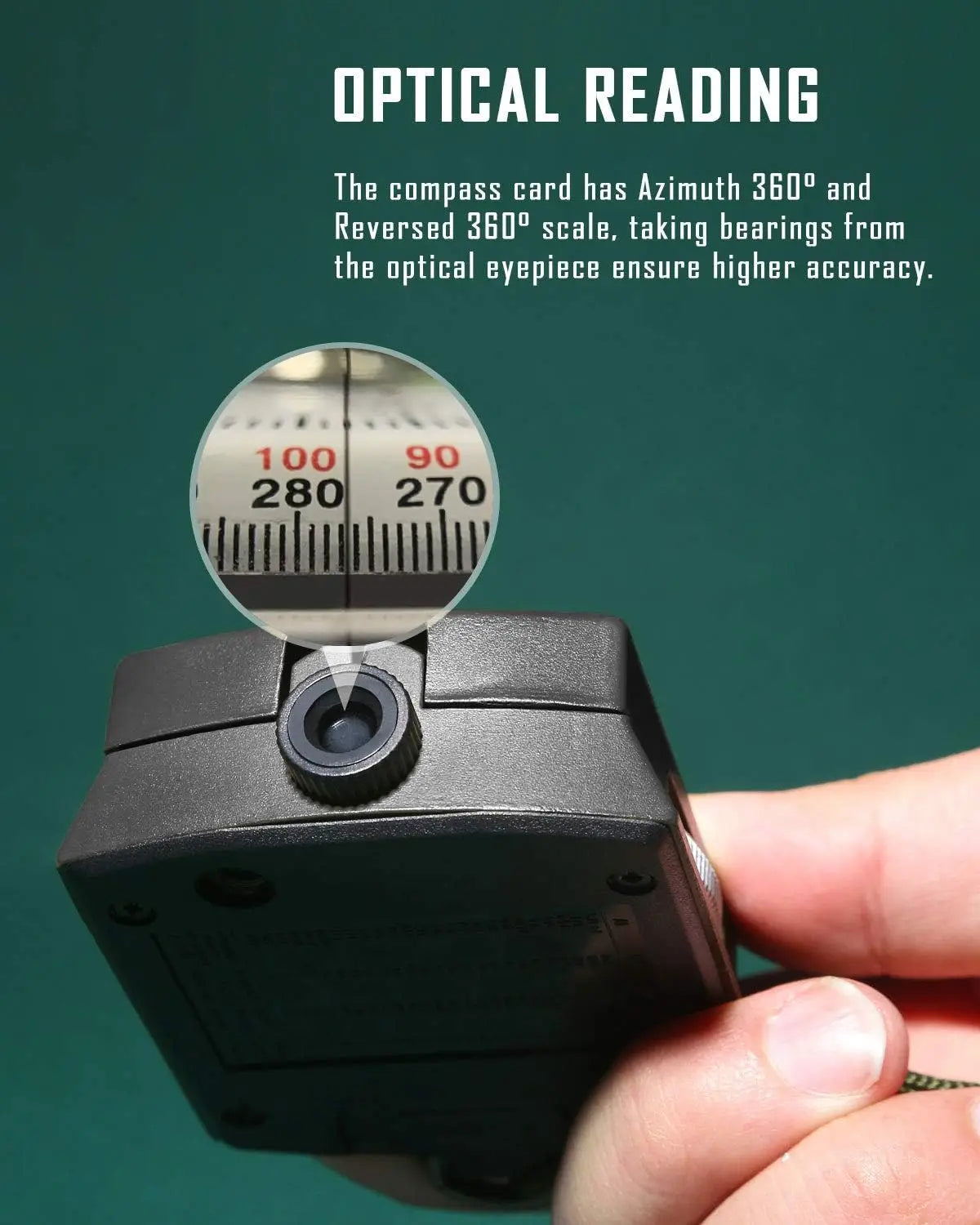 Tactical Survival Compass - High Precision & Luminous