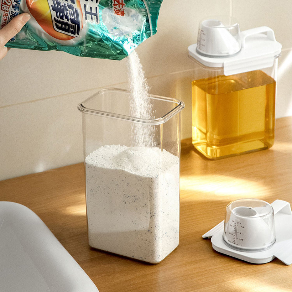 Airtight Laundry Detergent Dispenser - 1100/1800/2300ml Storage