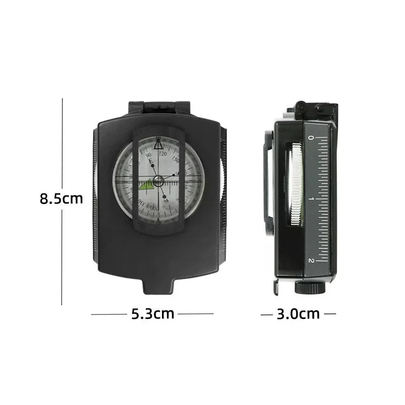 Tactical Survival Compass - High Precision & Luminous