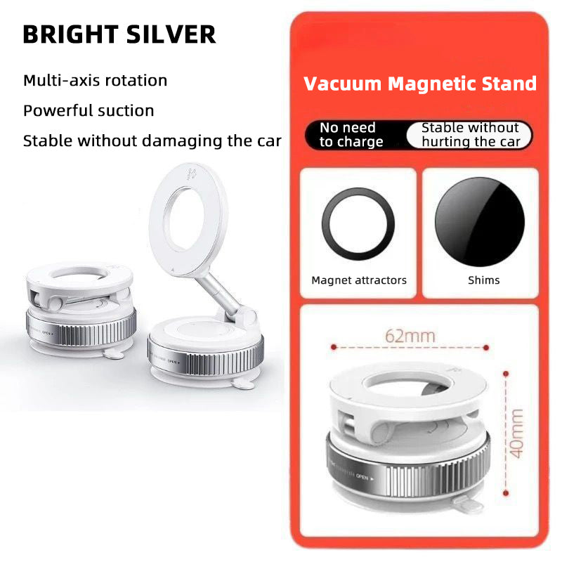 Magnetic Phone Holder - 360° Rotation & Strong Grip