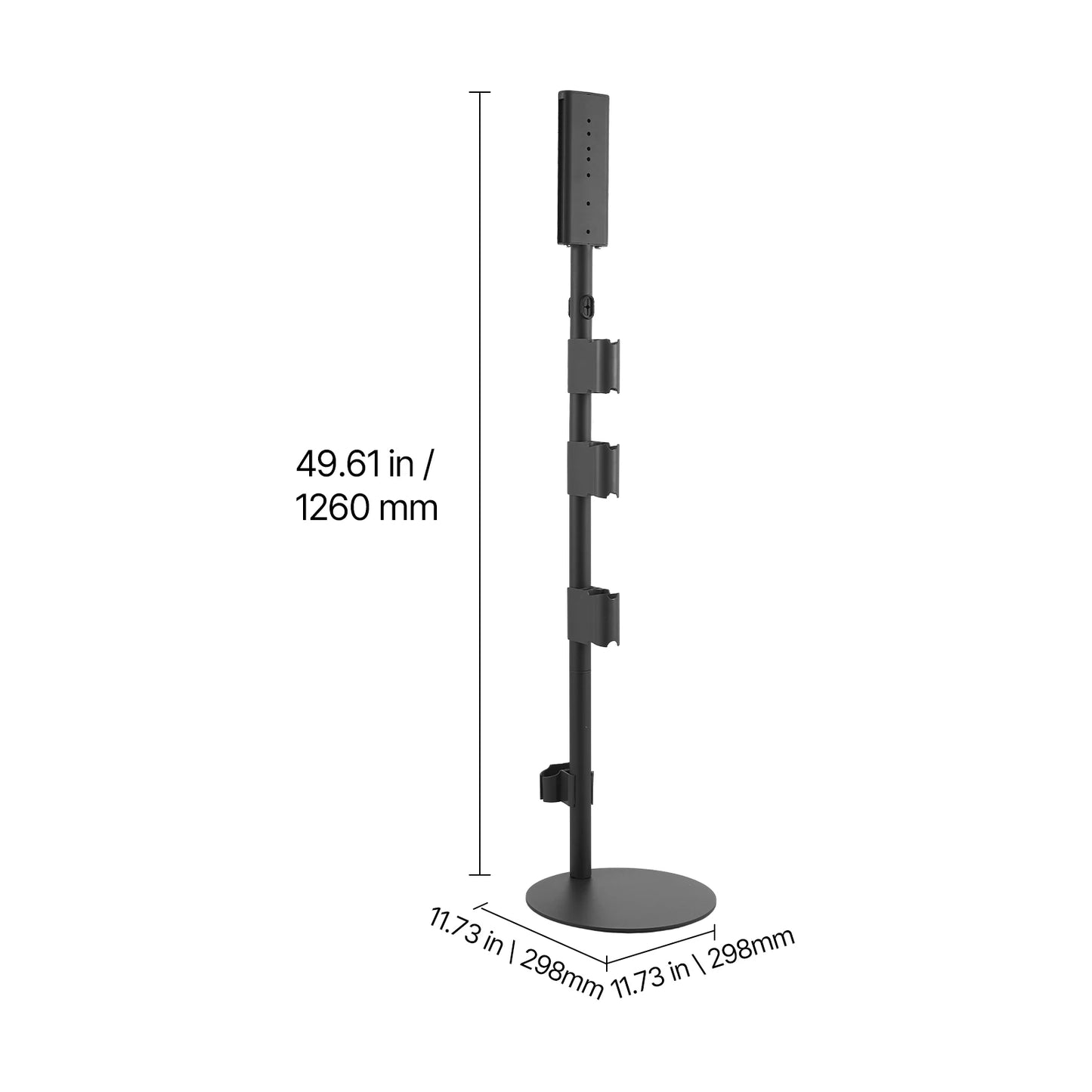 Dyson Vacuum Stand Holder - Stable, No-Drill, 4 Hooks