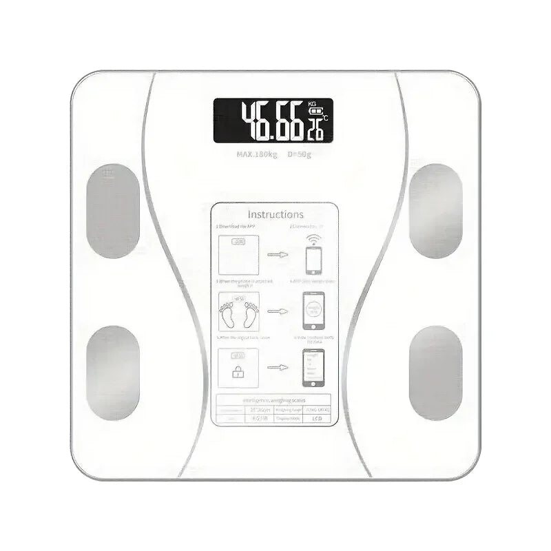 Smart Body Fat Scale - Wireless LED Digital Analyzer