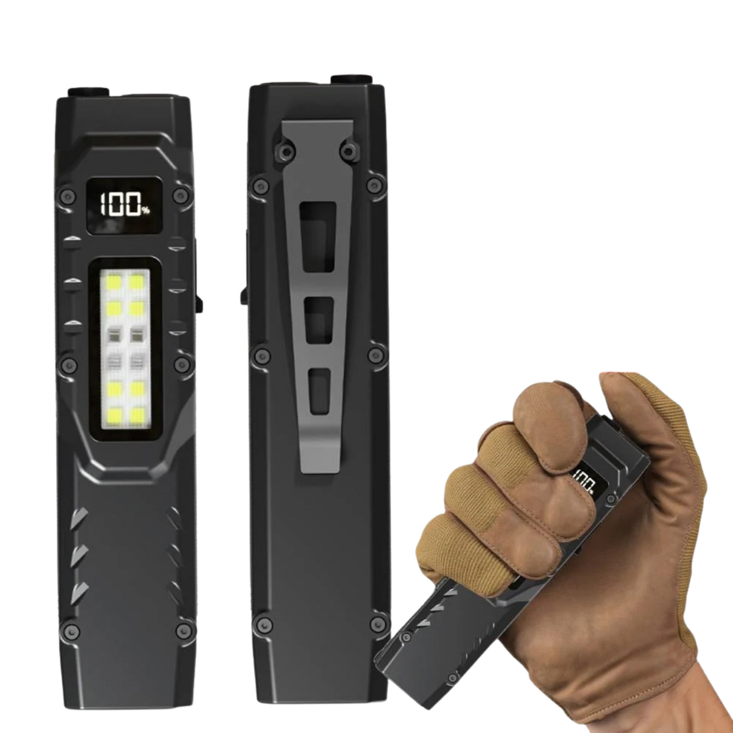 LED Ultra Slim Flashlight 1200LM - Portable & Waterproof