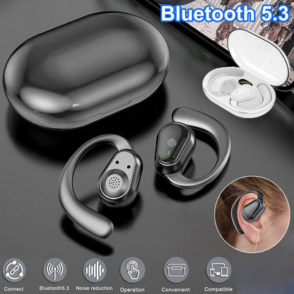  Bluetooth 5.3 Wireless Earbuds with Ear Hook with Water Resistant 