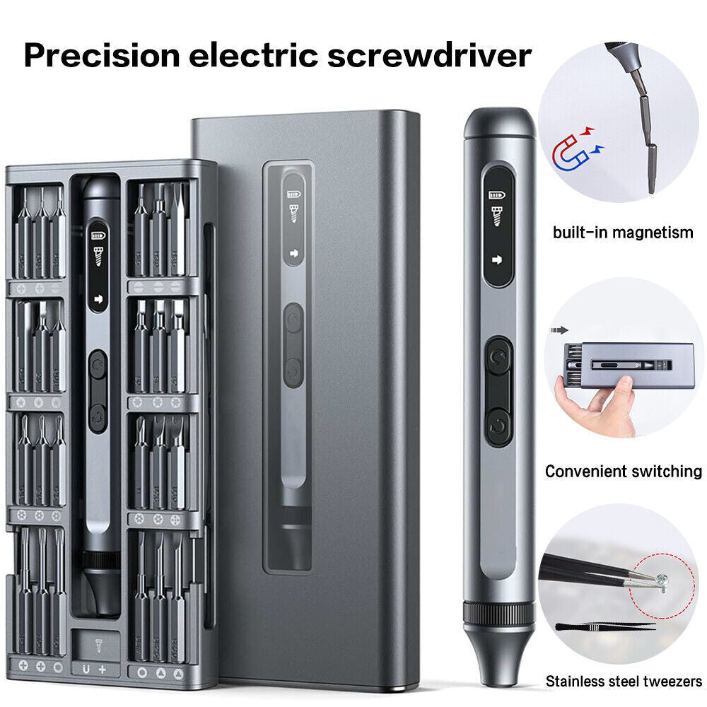 52-in-1 Mini Precision Magnetic Cordless Electric Screwdriver Set