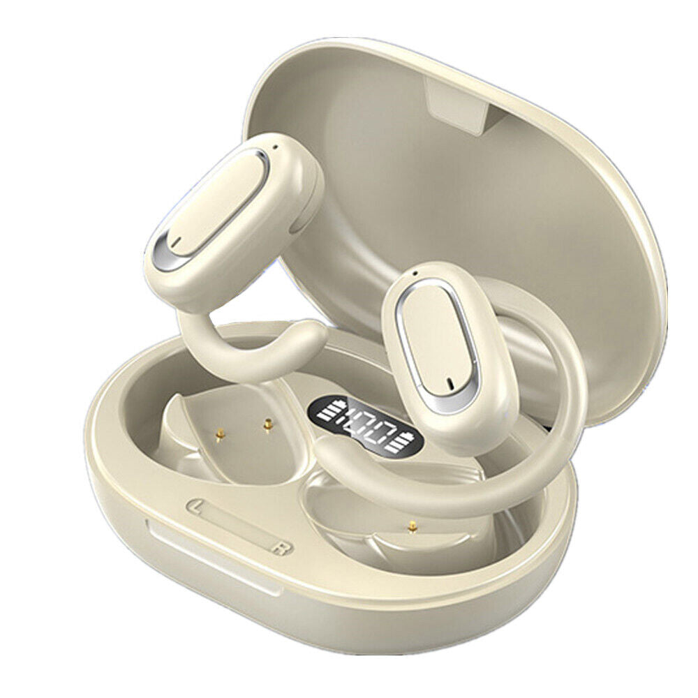 Bluetooth Noise-Canceling Earbuds - 5D Surround Sound Open Ear Headset