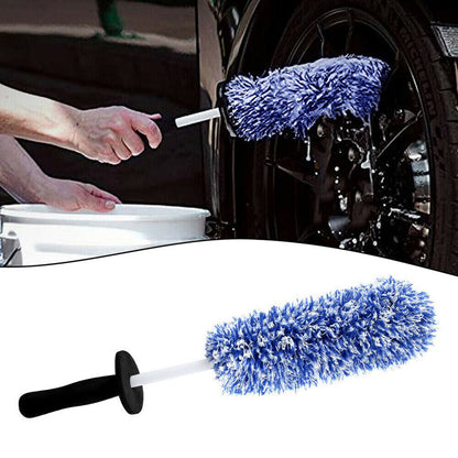  Soft Bristle Car Wheel and Tire Cleaning Brush - Made from Microfiber