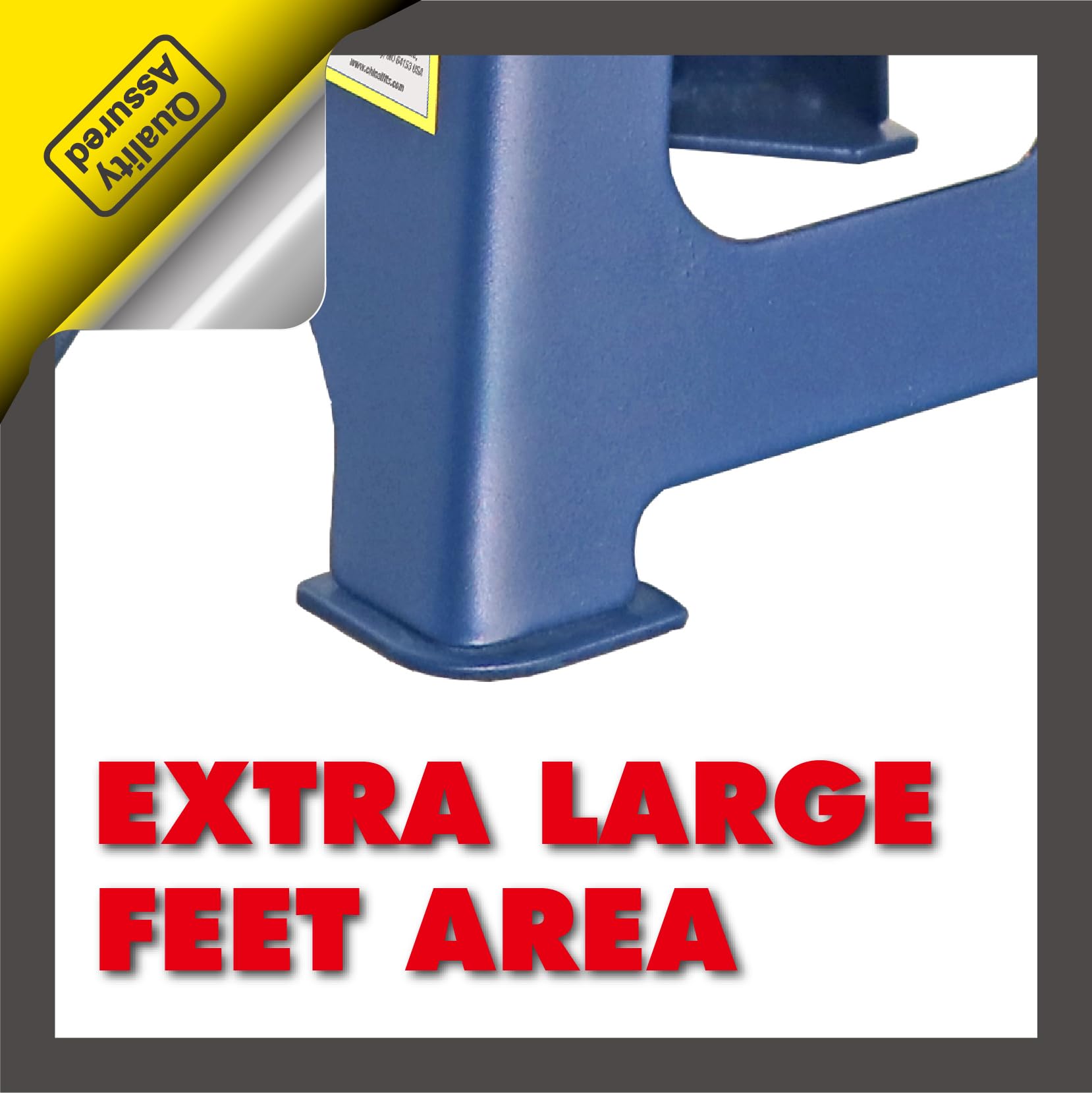 3-Ton Jack Stands - Heavy-Duty Steel, Safety Pin Lock, Pair