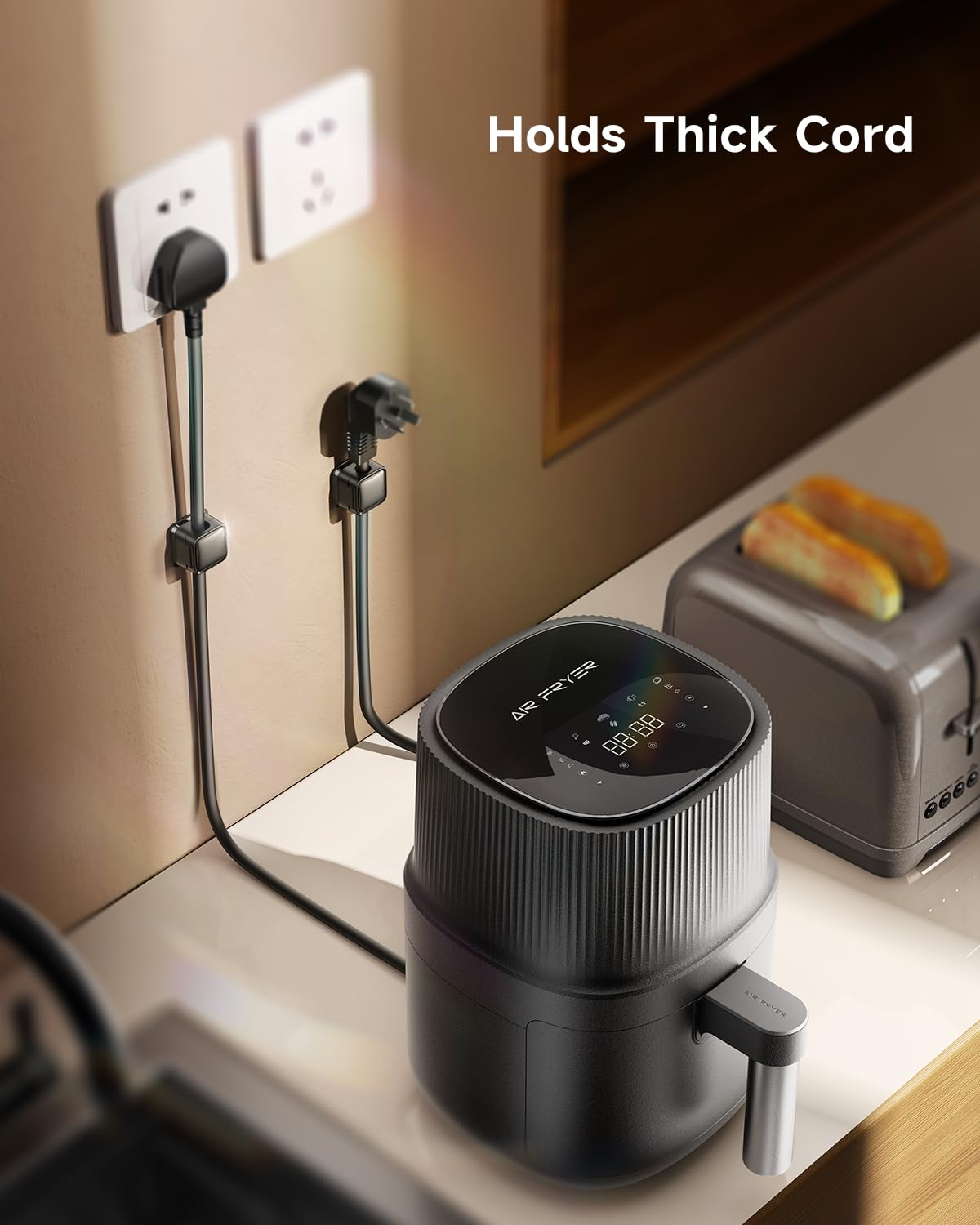 Cord Organizer Holder - 8 Pack Magnetic Cable Clips