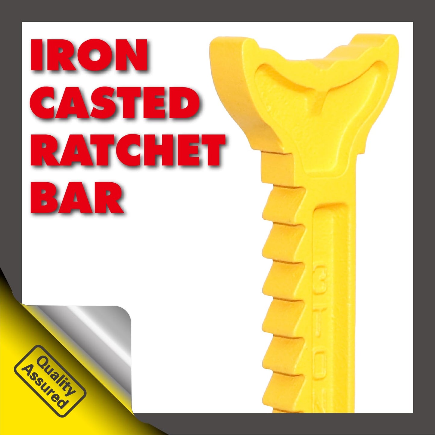 3-Ton Jack Stands - Heavy-Duty Steel, Safety Pin Lock, Pair