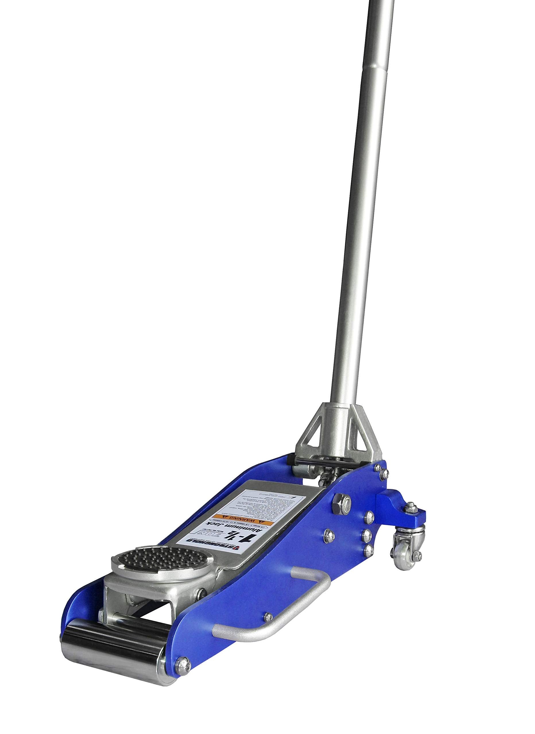 Stronghold 1.5 Ton Racing Floor Jack - Low Profile, Quick Lift