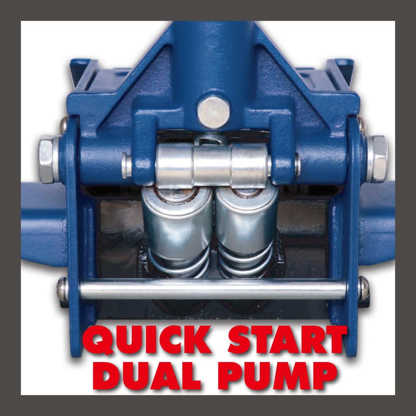 3 Ton Low Profile Floor Jack - Heavy-Duty Dual Pump Steel