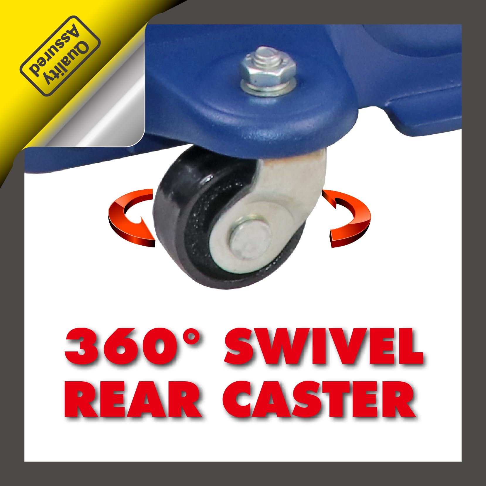 2.5-Ton Hydraulic Trolley Jack - Low Profile, Heavy-Duty Steel