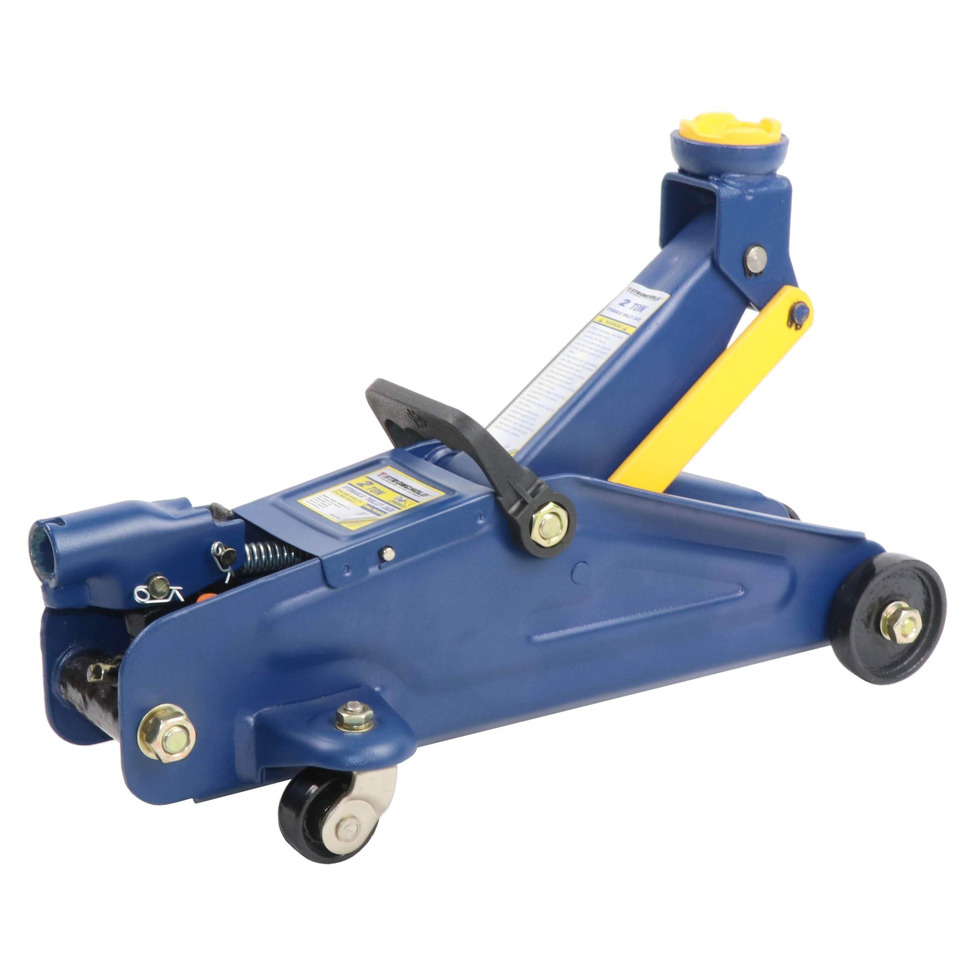 Stronghold 2-Ton Hydraulic Trolley Jack - Heavy-Duty Steel
