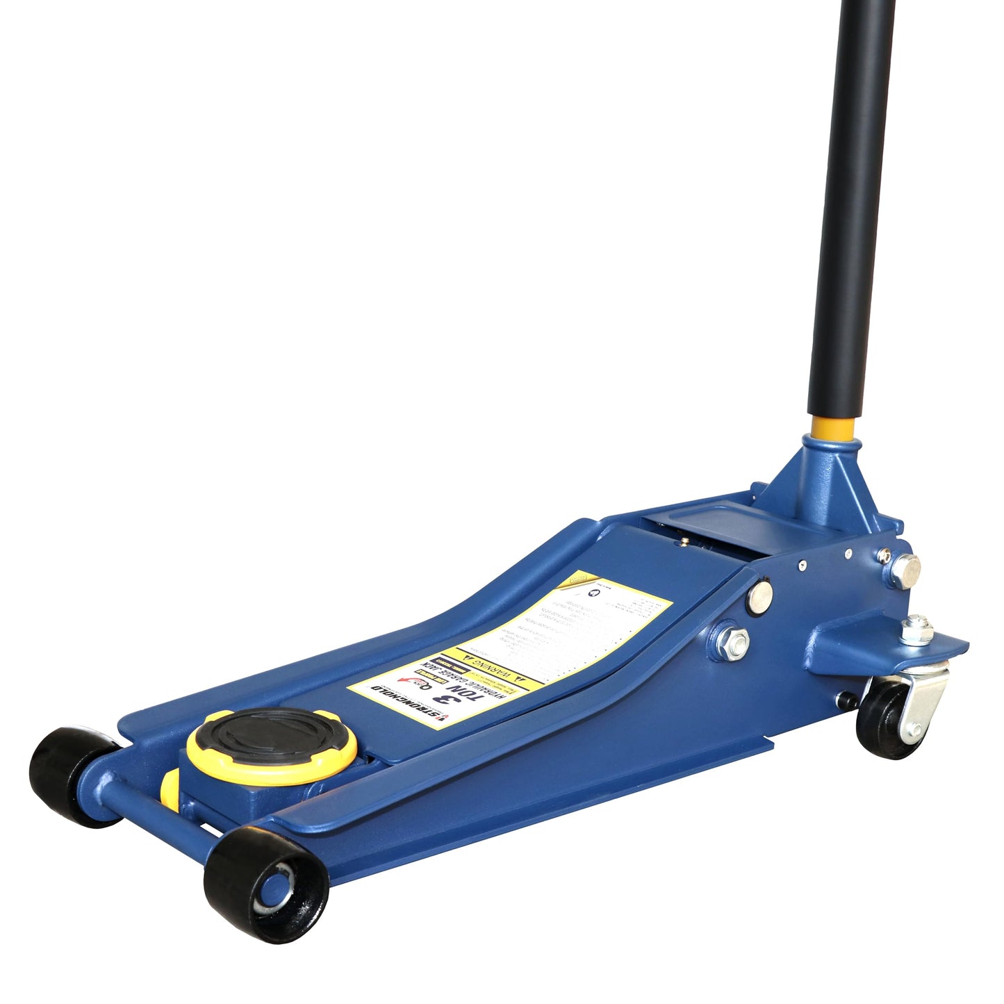 3 Ton Low Profile Floor Jack - Heavy-Duty Dual Pump Steel