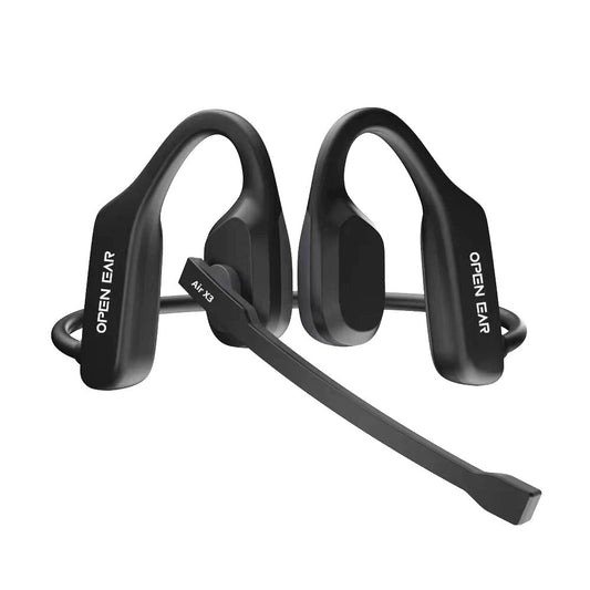 Bluetooth 5.3 Open Ear Wireless Headset with Dual Noise Cancelling Mic