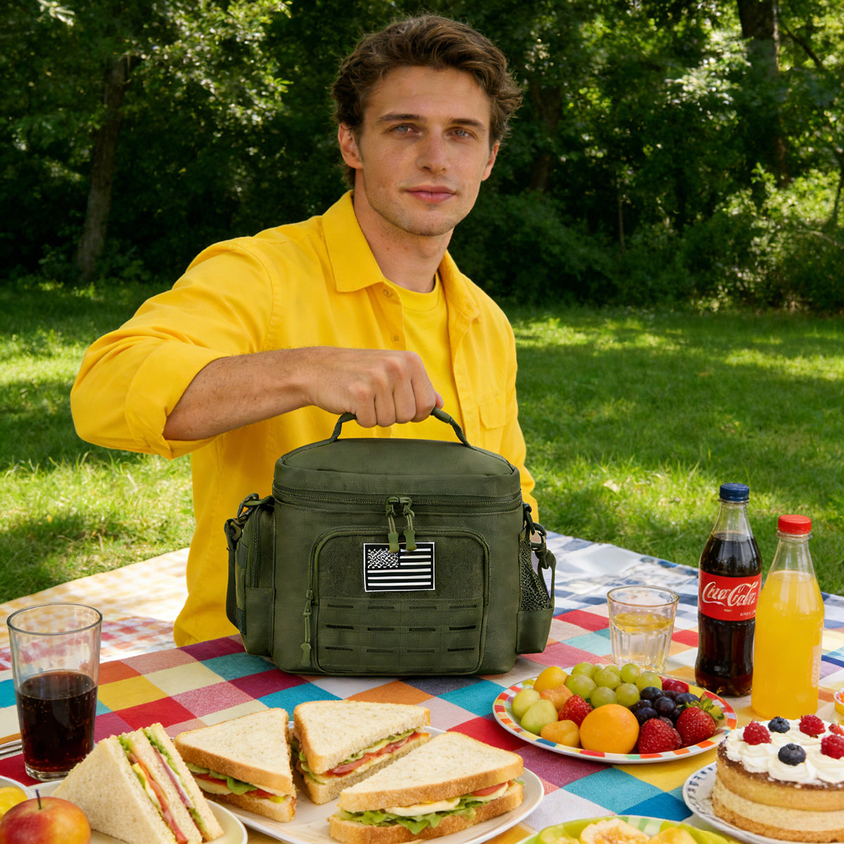 Tactical Lunch Box for Men - Heavy Duty, Leakproof, Insulated