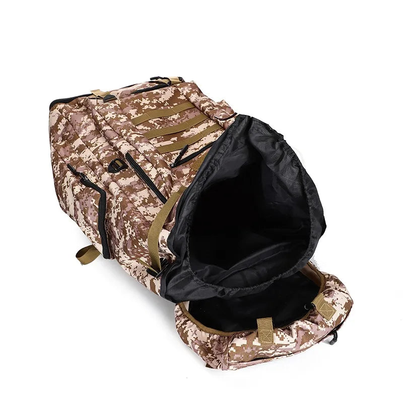100L Tactical Hiking Backpack - Durable Outdoor Gear