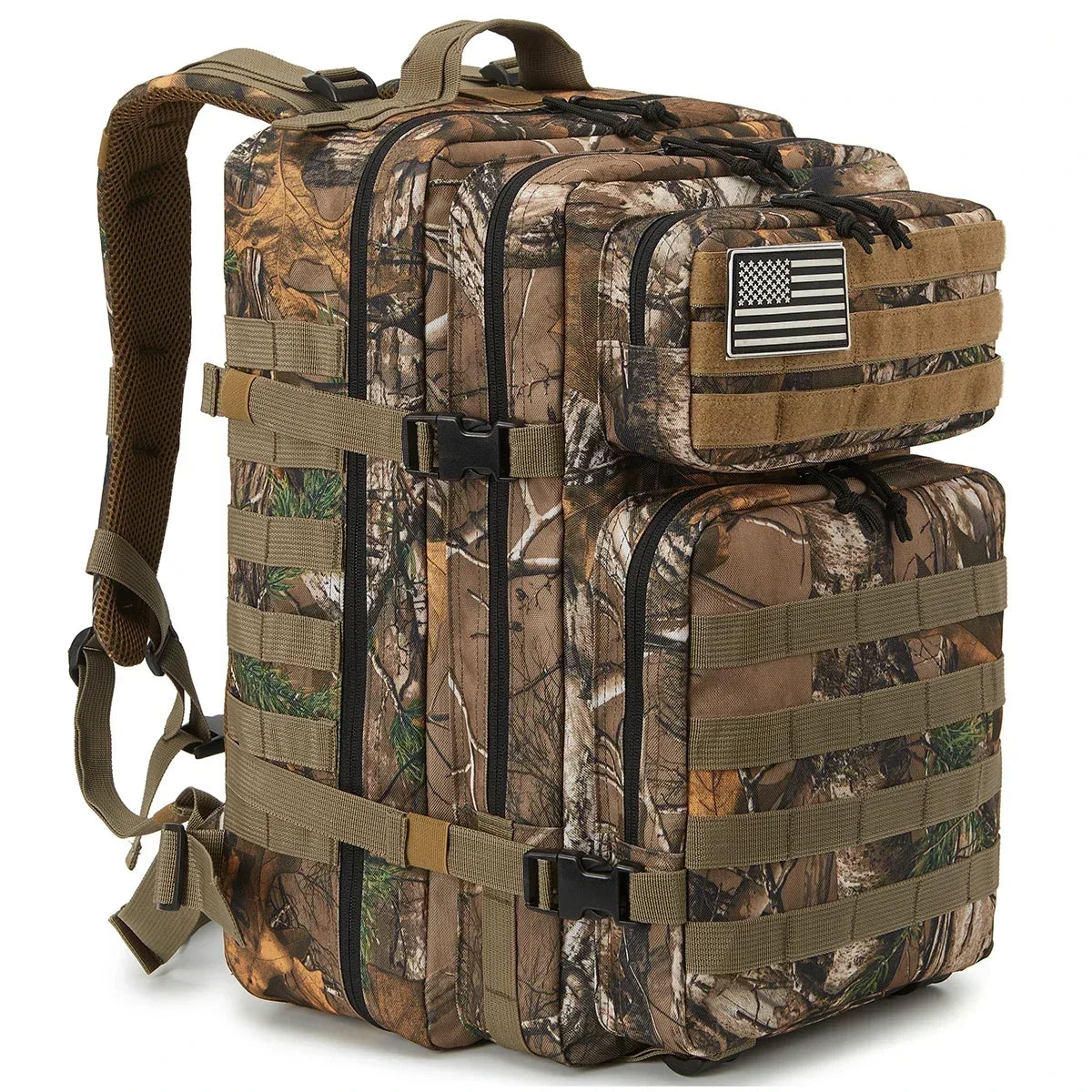 45L Tactical Backpack - Large Outdoor Hiking & Camping Gear