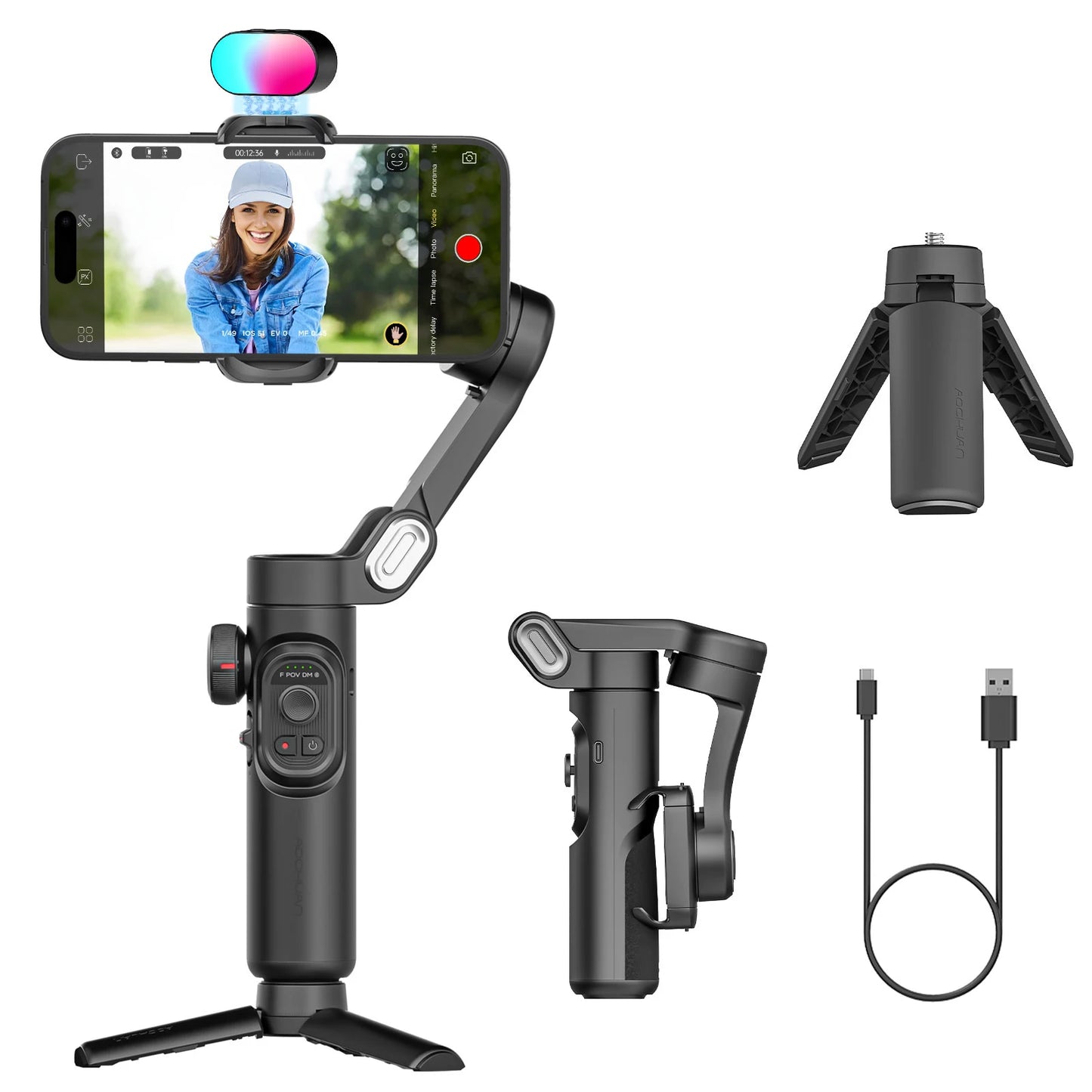 Smart XE 3-Axis Gimbal Stabilizer for iPhone & Android