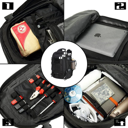 Military Tactical Backpack 65L Waterproof Hiking Rucksack